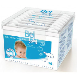 Bel Baby Safety Cotton Buds - ватные палочки с ограничителем, 56 шт